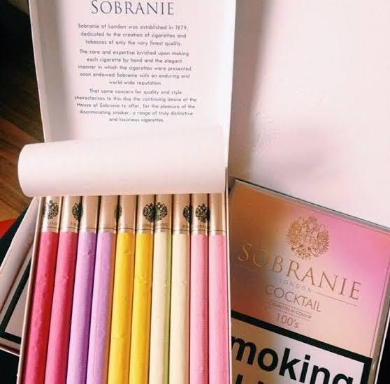 Sobranie Cocktail Renkli Sigara