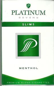 Platinum Seven Slims Double Apple Sigara (Elma Aromalı)