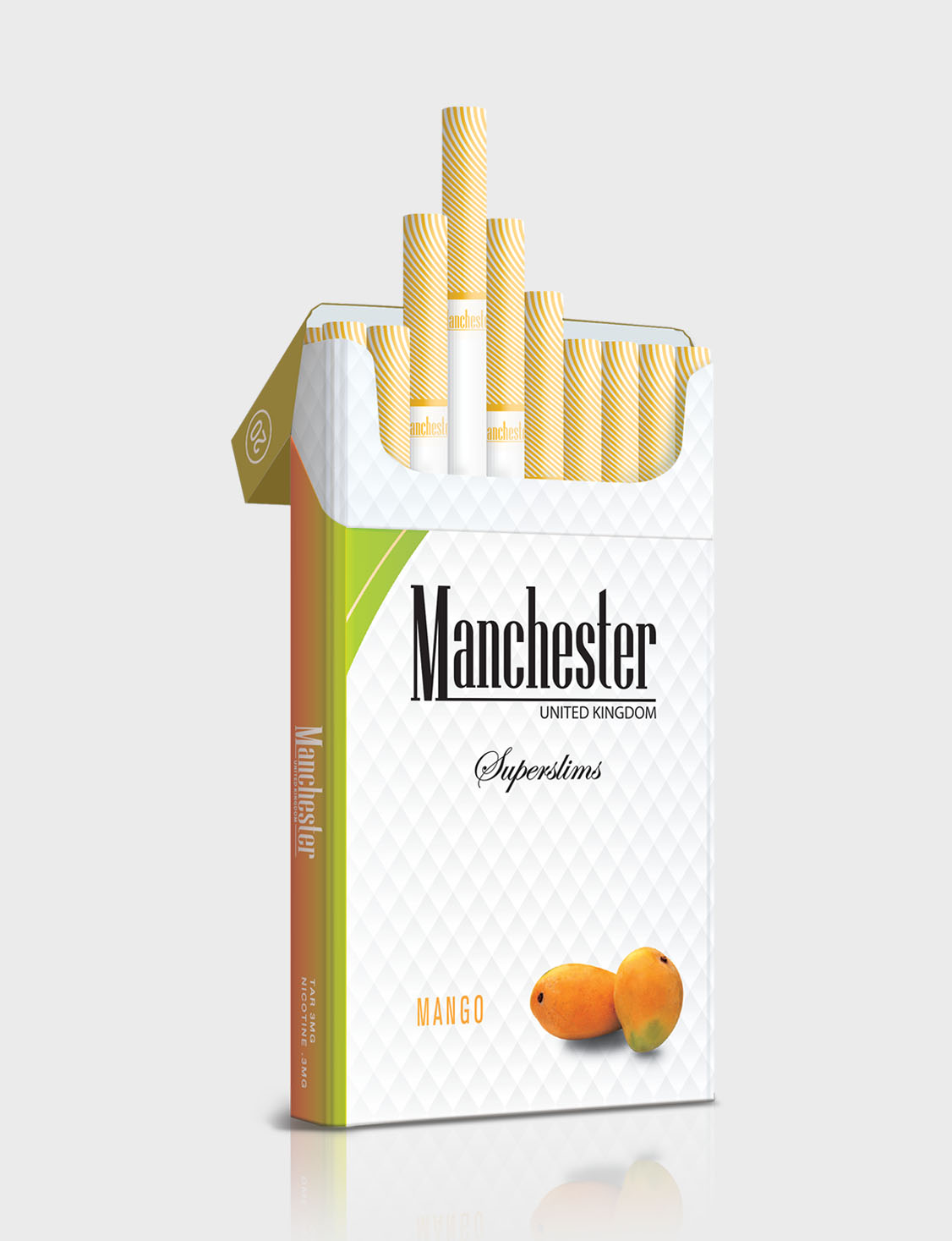 Manchester Superslims Mango Sigara